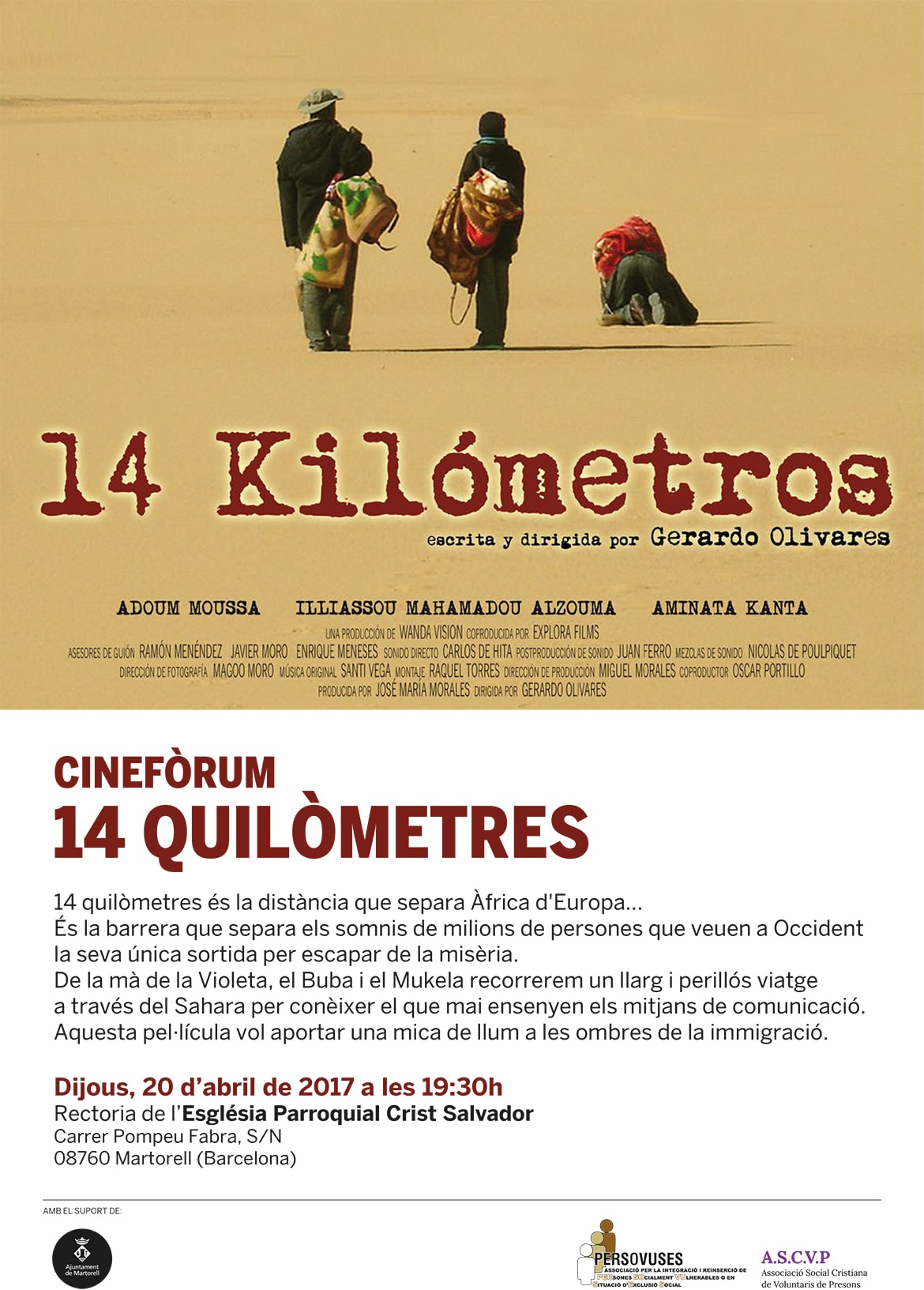 Cinefòrum 14 Quilòmetres: La immigració