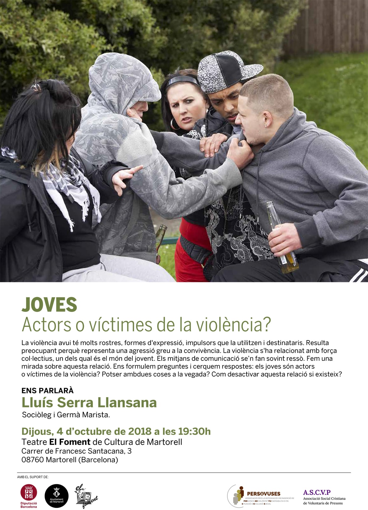 Joves: Actors o víctimes de la violencia?